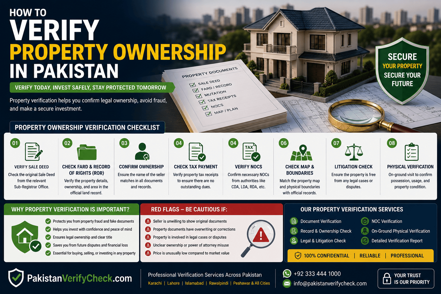 How to Verify Property Ownership in Pakistan